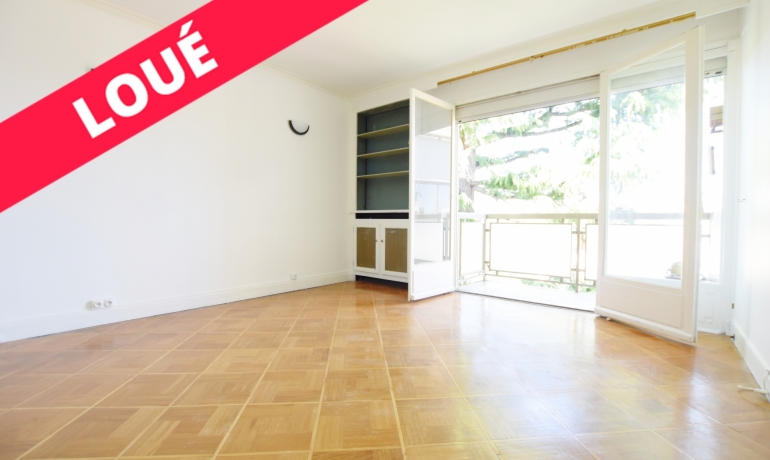 SCEAUX – Appartement 3 pièces +balcon + garage box